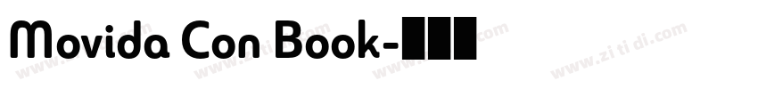 Movida Con Book字体转换